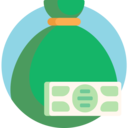 money,business and finance,notes,money bag,business,bag,bills,bank,dollar symbol